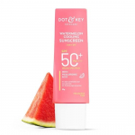 Dot & Key Arbūzų vėsinantis kremas nuo saulės SPF 50+ PA++++ | Su hialurono rūg&scaron;timi, akimirksniu vėsina odą, plataus spektro apsauga
