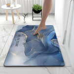 Super sugeriantis diatomito žemės grindų kilimėlis, vonios kambario kilimėlis, tualeto kilimas, durų kojų kilimėliai, vonia, neslystantis, du&scaron;as 38v58cm
