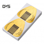 100 vnt. Profesionalios ilgos nagų formos Akrilinės nagų popierinės formos Lengvai naudojamos Storos nagų priauginimo formos Manikiūro įrankiai L