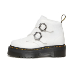 Dr. Martens Fusion Gėlėta Sagtis Dirželis Batai Moteri&scaron;ki Batai Balti 27642100 36