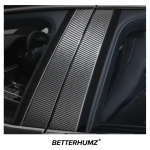 Anglies pluo&scaron;to automobilio lango centras B-stulpų lipdukai, skirti Mercedes Benz W204 W205 W206 W212 W213 W222 CES klasės GLA GLC M