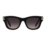Louis Vuitton logotipas Katė Acetatas Metalas Kvadratiniai Saulės Akiniai Moteri&scaron;ki Saulės Akiniai Juodi Z2927U F,Black