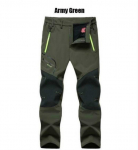 Žieminės vilnos žygio kelnės lauke vyrų stovyklavimo laipiojimo žygiams slidinėjimo kelnės L(US Size S)