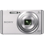 Sony DSCW830 MP skaitmeninis fotoaparatas su LCD 20,1 2,7 colio (sidabras)
