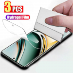 3 vnt Hidrogelinės plėvelės ekrano apsauga, skirta Realme 11 Pro+ 5G Mink&scaron;ta apsauginė plėvelė, skirta Realme 11 Pro Plus 11Pro+ telefono apsauginė plėvelė (ne Stiklas) Realme 11 Pro+ gryna