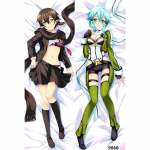 60x180cm Anime Sword Art Online Dakimakura kūno pagalvės užvalkalas Manga Dakimakura pagalvės užvalkalas patalynė Apkabinantis kūno pagalvės užvalkalas