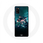 Coque pour Oppo A16 Demon Slayer Manga Tanjiro et Nezuko
