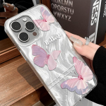 Plunksnų telefono dėklas, skirtas iPhone 11 13 16 Pro Max iPhone 14 15 Pro Max 12 13 Pro Max 16 Samsung S24 FE A55 A05S A54 S22 A15 S23 A12 A52S A34 A05S A14 iPhone 11 gryna