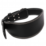 Svorio kilnojimo diržas su juosmens apsauga, reguliuojamas svorių kilnojimo diržas treniruočių salei, juodas, ilgis 130 cm S juoda