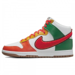 Nike Dunk High Chenille Swoosh Vyri&scaron;ki sportbačiai Raudoni Balti Team-Red DR8805-100 41