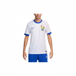Nike Dry-FIT dryžuoti apvalios apykaklės trumpomis rankovėmis futbolo mar&scaron;kinėliai su logotipu vyrams Mėlyni FJ4273-100 XXL