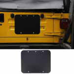 Automobilio atsarginio rato laikiklio pa&scaron;alinimo užpildymo plok&scaron;tės dangtelis Galinės bagažinės lipdukas Jeep Wrangler TJ 1997-2006 m. I&scaron;orės aksesuarams juoda