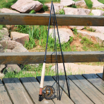 Muselinės žūklės rinkinys 5/6 7/8 muselinė ritė 2,7 m anglies me&scaron;kerė, pilnai metalinė žūklės ritė, kombinuota žuvies reikmenys Pesca