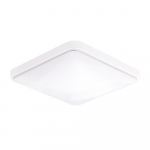 Kvadratinė L-ED lubinė lempa AC220-V baltos spalvos virtuvės balkono prieangio modernus skydinis &scaron;viestuvas 20x20cm sidabras