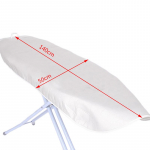 Prakti&scaron;kas sidabru dengtas lyginimo lentos užvalkalas, dulkėms atsparus lyginimo lentos užvalkalas