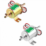 Žemo slėgio universalus dyzelinis benzinas benzinas elektrinis kuro siurblys HEP-02A 12V 24V automobilių motociklams auksas