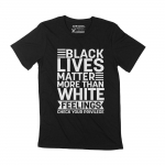 ULTRABASIC vyri&scaron;ki mar&scaron;kinėliai Patikrinkite savo privilegiją Black Lives Matter BLM America Apparel XS juoda