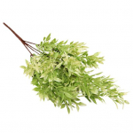 Lengvai i&scaron;lenkiamas dirbtinis lapas be vytančio plastiko, subtiliai pjaustytas imitacinis augalo vestuvių dekoras