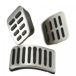 Nerūdijančio plieno MT automobilio sankabos dujų stabdžių pedalo dangtis, skirtas Volkswage VW Polo Bora Golf MK4 Jetta MK4 Lavida, skirtas Skoda Fabia Rapid