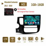 Skirta Mitsubishi Outlander 3 GF0W GG0W 2012&ndash;2018 m. Android automobilio radijo daugialypės terpės grotuvas 2 Din GPS galvos blokas 1+16 GB