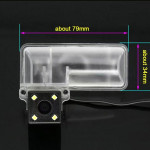 TIK Subaru Impreza hečbekas GH GR 2007&ndash;2011 m. Toyota GT FT 86 GT86 FT86 Transporto priemonė Atsarginė stovėjimo vieta Galinio vaizdo kamera automobilio kamera