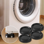 4vnt antivibraciniai pėdų pagalvėlės PVC kilimėlis Slipstop tylus universali skalbimo ma&scaron;ina 4pcs/set