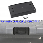 Automobilio priekinio buferio valstybinio numerio tvirtinimo laikiklis galinio valstybinio numerio laikiklis tinka Jeep Wrangler JL/JT