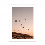 Tadžmahalo plakatų spausdinimas Smėlio spalvos drobės Meninė freska Dahlia Vaza palmių lapų freska Svetainė &Scaron;iaurės &scaron;alių svetainė Namų dekoravimas 21X30cm No Frame