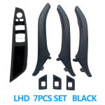 LHD RHD 6 Colors 7PCS Vidinių durų odinių traukimo rankenų komplekto keitimas BMW 5 serijos F10 F11 F18 520 523 525 528 530