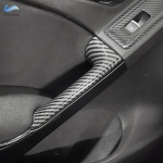 ABS anglies pluo&scaron;to modelio automobilių priedai 4vnt Vidinių durų porankio rankenos dangtelio apdaila VW Golf 6 MK6 2010 2011 2012 m.