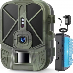 Lauko 4k HD 50mp infraraudonųjų spindulių medžioklės stebėjimas laukinės gamtos kameros takas naktinio matymo judesio aktyvuota Ip66 vandeniui atspari sodo kamera