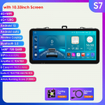 8G+128G Android Auto CarPlay automobilinis radijas, skirtas Toyota Corolla 2007-2011 Multimedijos grotuvas GPS navigacija 2din Stereo 1280*720 Ekranas Autoradio Carplay 4G S7 8Core 6G 128G