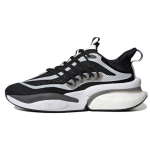 adidas AlphaBoost V1 Juodi Balti Vyri&scaron;ki Sportbačiai Core-Black Cloud-White HQ4517 40⅔