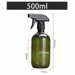 500 ml pur&scaron;kiamas tu&scaron;čias buteliukas.