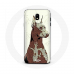 Coque Samsung Galaxy J3 2017 Doberman Race de chiens