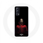Coque Vivo Y72 La casa de papel Masque Fond Noir