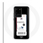 Coque pour Samsung Galaxy S20 Ultra Billet d'avion Seoul Cor&eacute;e du Sud