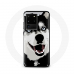 Coque pour Samsung Galaxy S20 Ultra Husky de Sib&eacute;rie Yeux Bleus