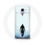Coque pour Samsung Galaxy A8 2018 Vikings S&eacute;rie Saison 6 Ragnar Lothbrok La Bande Annonce 2022