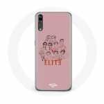 Coque pour Huawei P20 Pro Elite Saison 5 Affiche personnages Fanart Logo