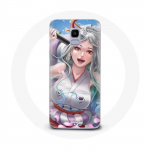 Coque pour Samsung Galaxy A8 2018 Yamato One Piece Anime