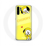 Coque pour Huawei P30 BTS Bangtan BT21 Chimmy Jimin Fond Jaune