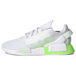 adidas NMD R1 V2 Balti Signaliniai Žali Unisex Sportbačiai Avalynė-Balti GX4985 36