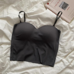 Besiūliai kamuoliniai moteri&scaron;ki sportiniai apatiniai apatiniai vasariniai ploni eleganti&scaron;ki seksualūs, universalūs, vienetiniai ledinio &scaron;ilko apatiniai apatiniai apatiniai One Size (40-60kg) kava