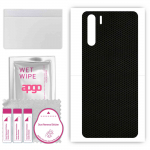 apgo Protective Skin Sticker for the back compatible with Oppo F15, Wrap Film, Foil, Vinyl - Pattern Matrix