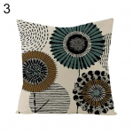 Linija Flower Fish Geometric Pattern pagalvėlės užvalkalas pagalvės užvalkalas Sofa kėdės dekoras