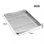 Kepimo skardų stovas, nerūdijančio plieno, su pilnomis kra&scaron;tinėmis