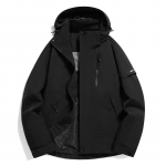 Moteri&scaron;ka ir moteri&scaron;ka neper&scaron;lampama lauko striukė Hard Shell Assault Striukė Neper&scaron;lampama lietaus striukė lauke 2XL juoda