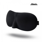 1 gabalas 3D miego kaukė užri&scaron;tomis akimis, miego pagalba mink&scaron;ta Memory Foam paakių kaukė, tinkama miego kelionėms Blackout Sleep Mask akių kaukė juoda