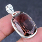 Morganito brangakmenis rankų darbo 925 prabos sidabro dovana papuo&scaron;alas pakabukas 1,65 o0q16